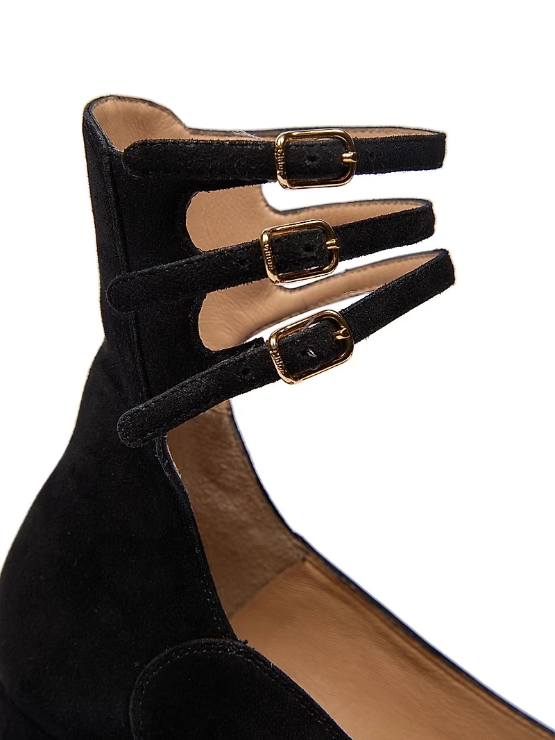 Loti Suede Platform Pumps