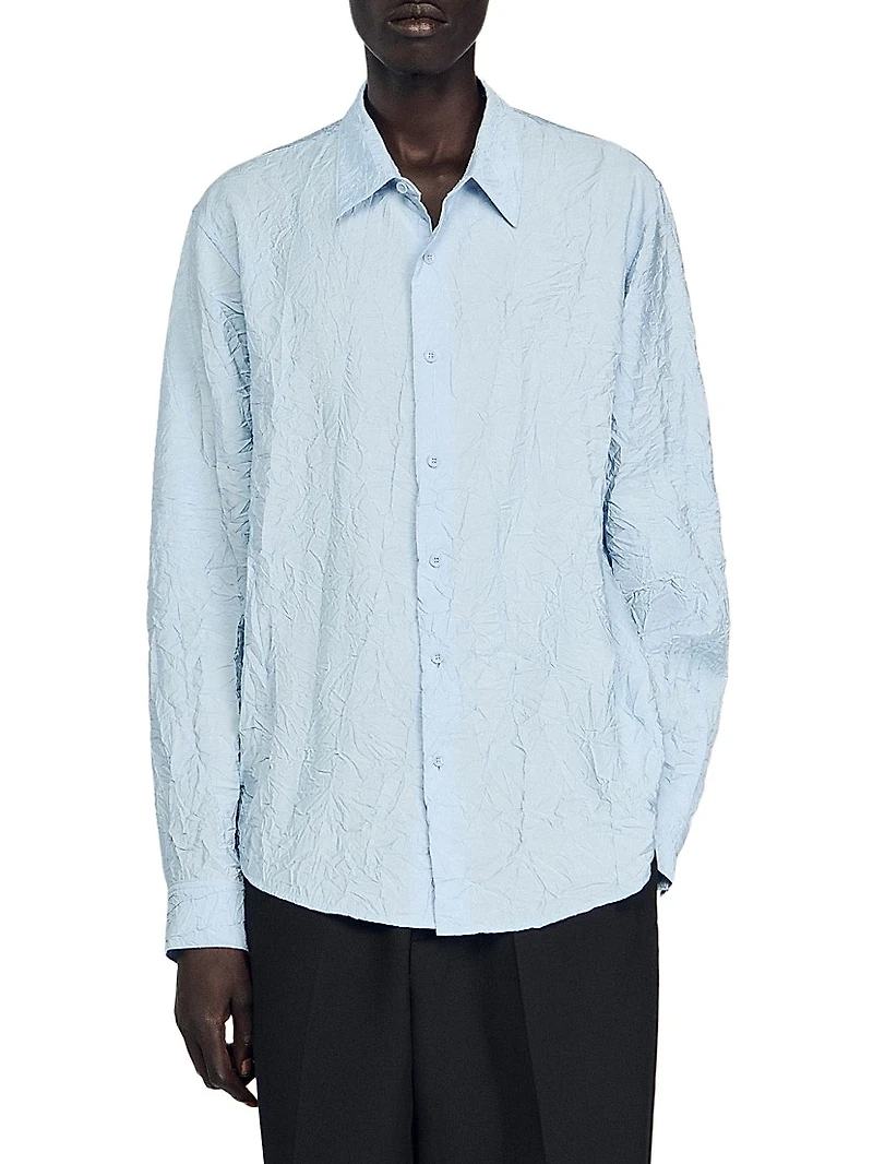 Crinkled Effect Shirt