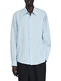 Crinkled Effect Shirt