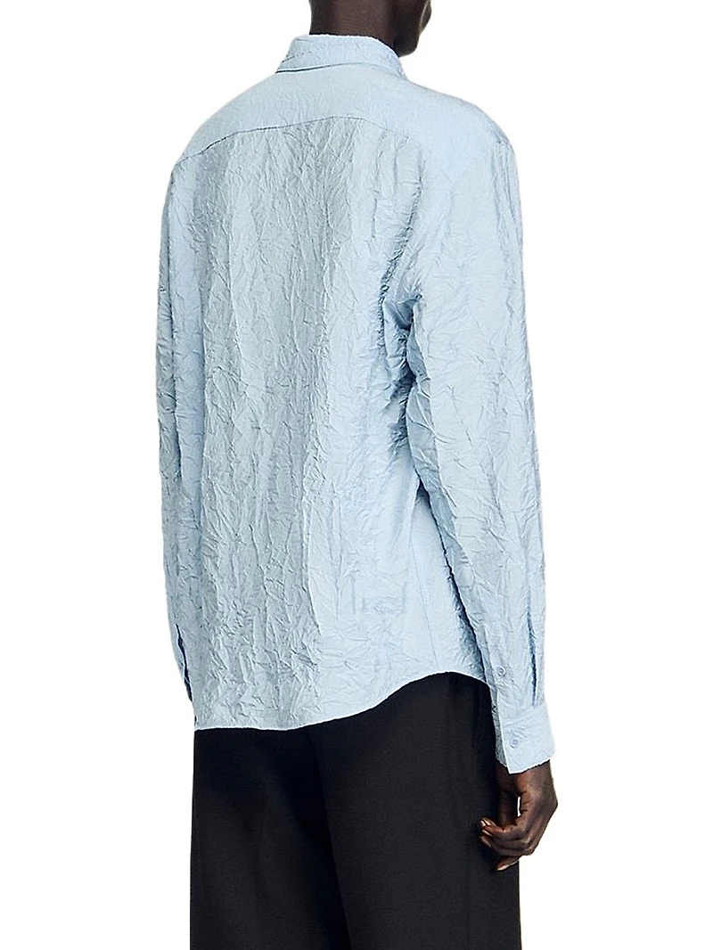 Crinkled Effect Shirt