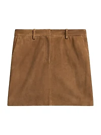 Trouser Crepe Miniskirt