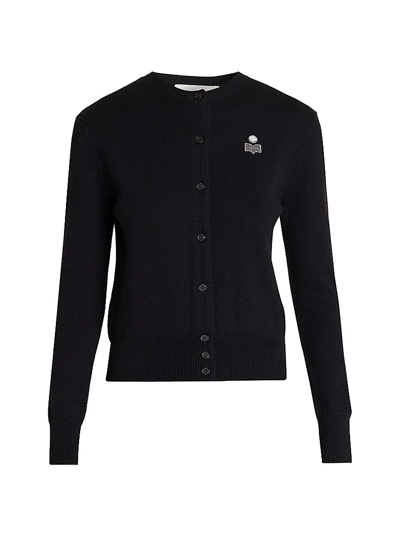 Mona Logo Crewneck Cardigan