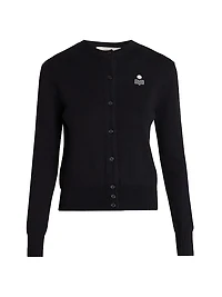 Mona Logo Crewneck Cardigan