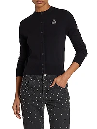 Mona Logo Crewneck Cardigan