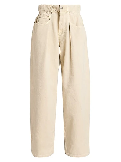 Rachelle Cotton-Hemp Wide-Leg Pants