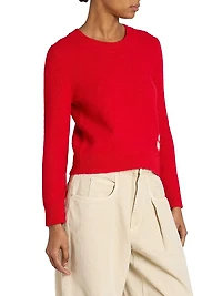 Isadora Alpaca-Blend Crewneck Sweater