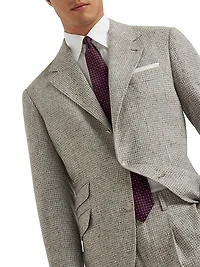 Checked Flannel Deconstructed Cavallo Blazer