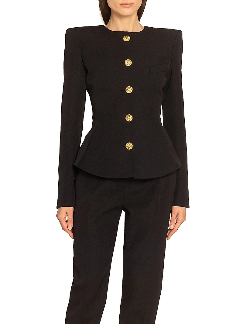 Velvet Tailored Jacket