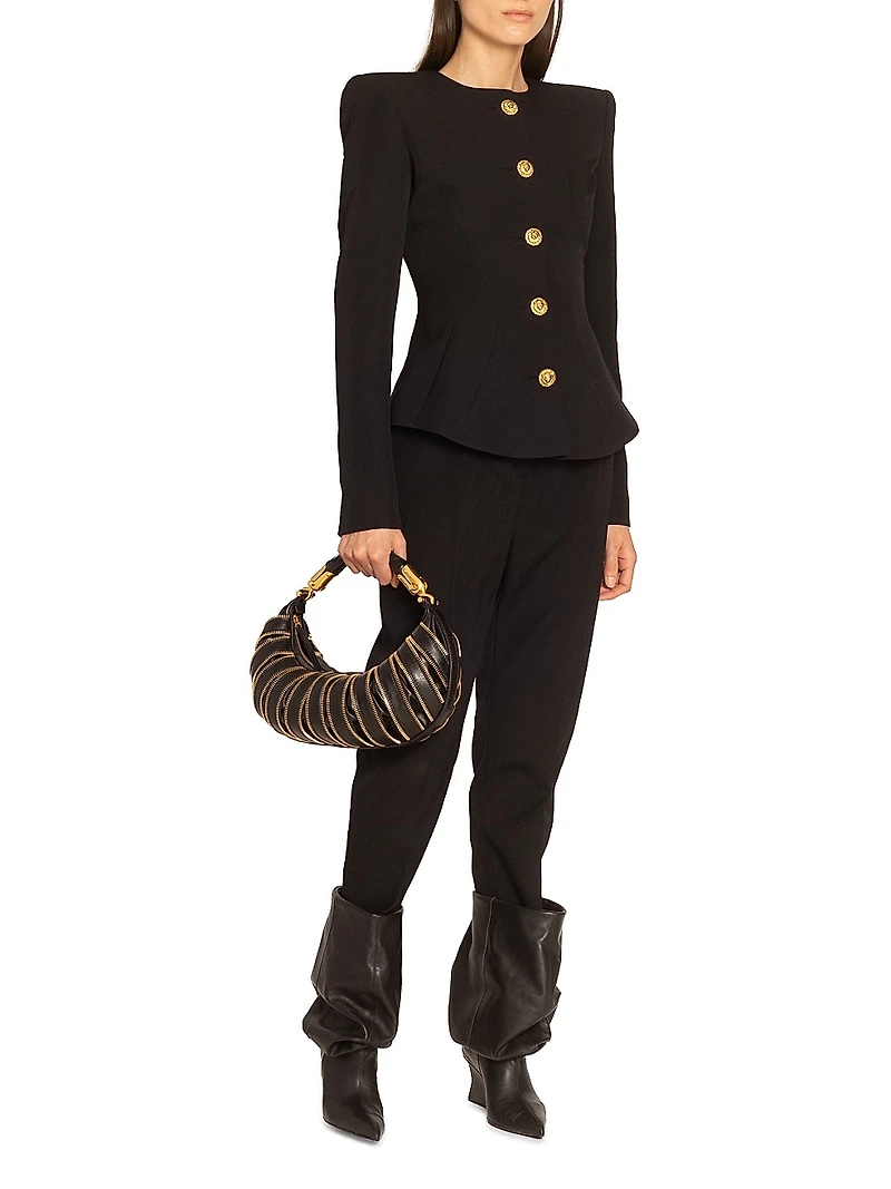 Velvet Tailored Jacket