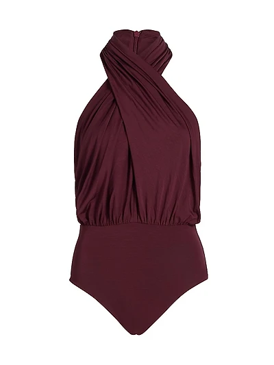 Jersey Ruched Bodysuit