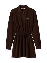 Cotton Piqué Mini-Dress