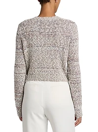 Kori Cotton-Blend Bouclé Cardigan