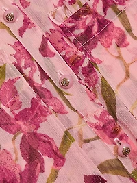 Lupetto Trailing Hibiscus Minidress