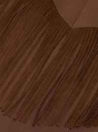 Cheyenne Suede Fringe Blazer