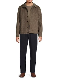 Houndstooth Bomber Jacket