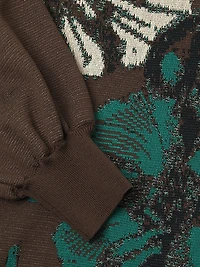 Missy Floral Jacquard Sweater