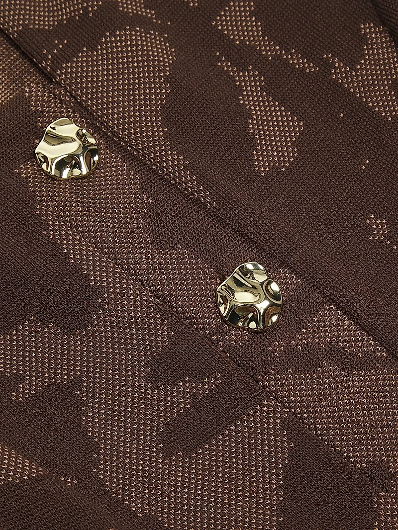 Missy Floral A-Line Knee-Length Dress