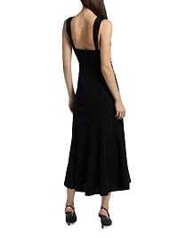 Andre Embroidered Midi-Dress