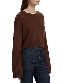 Marla Cashmere Crop Sweater