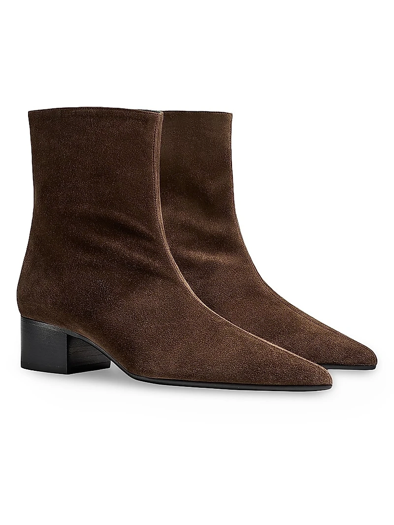 Andee 40MM Suede Ankle Boots