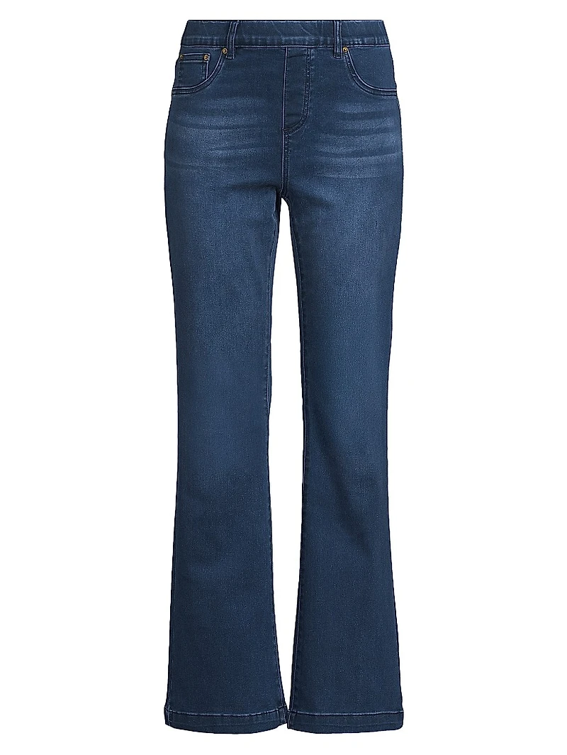 Missy Crop Boot-Cut Jeans