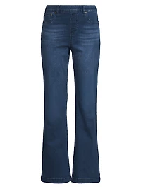 Missy Crop Boot-Cut Jeans