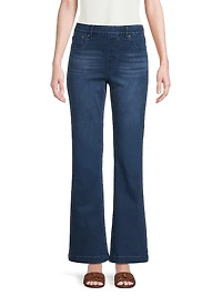 Missy Crop Boot-Cut Jeans
