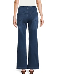 Missy Crop Boot-Cut Jeans