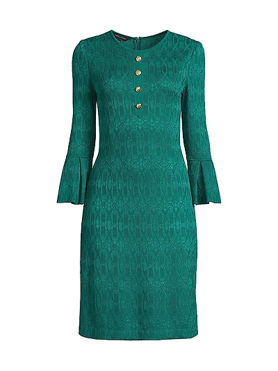 Missy Sheath Knee-Length Dress