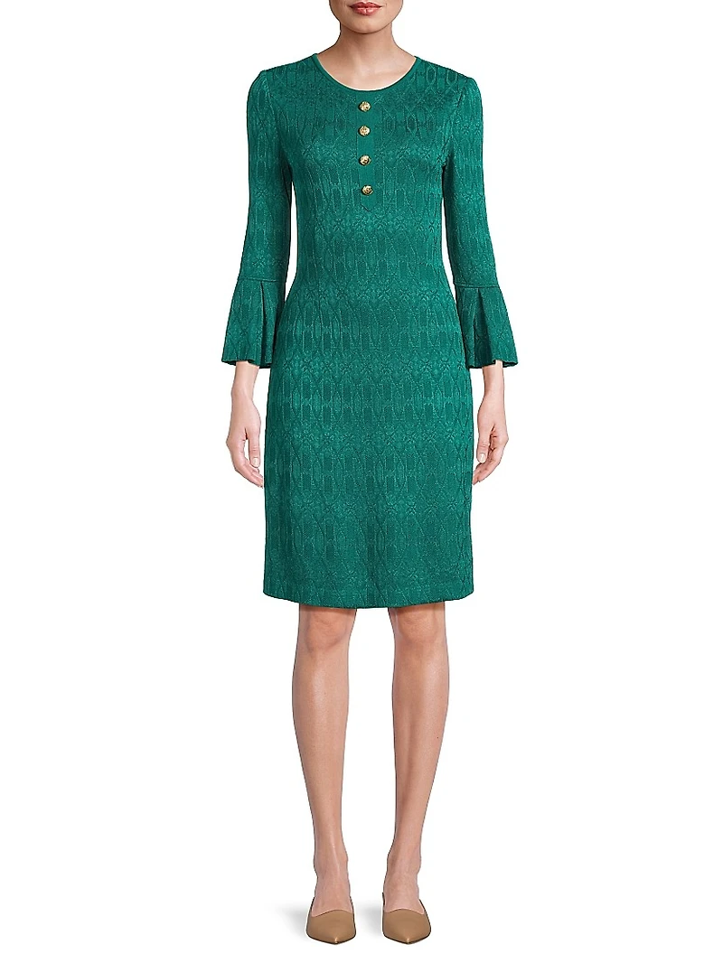 Missy Sheath Knee-Length Dress