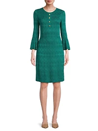 Missy Sheath Knee-Length Dress