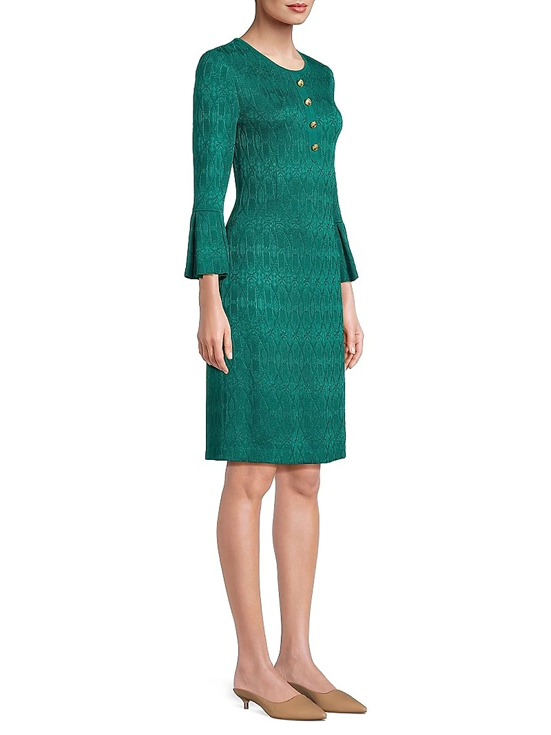 Missy Sheath Knee-Length Dress
