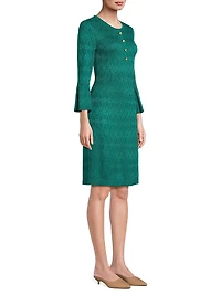 Missy Sheath Knee-Length Dress
