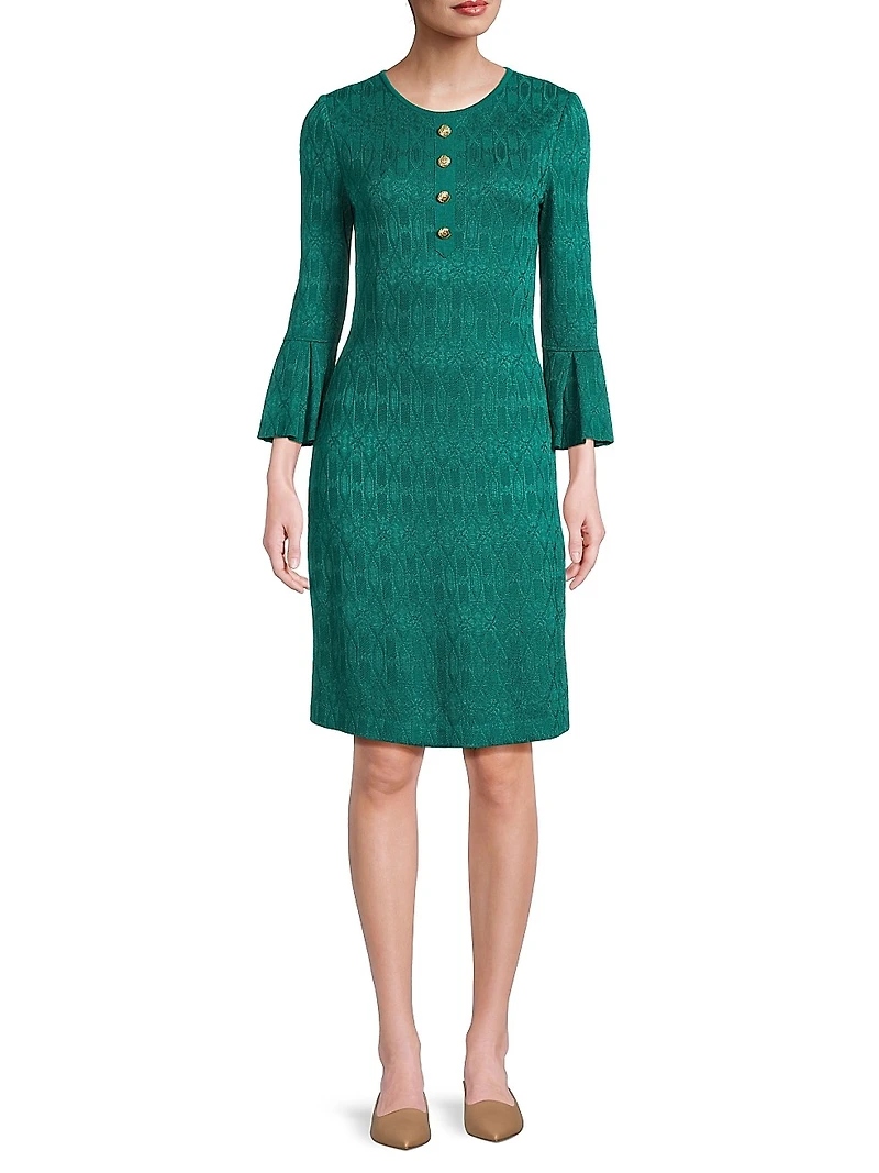 Missy Sheath Knee-Length Dress