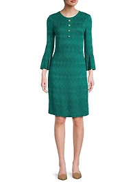 Missy Sheath Knee-Length Dress