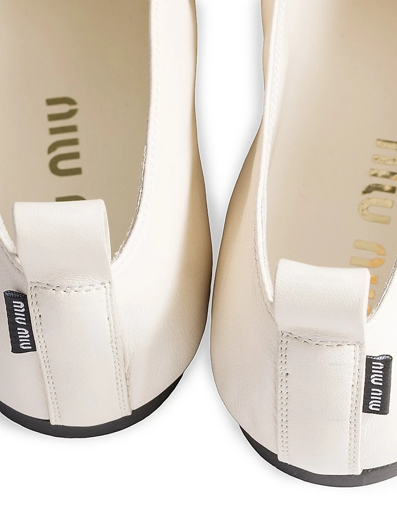 Nappa Leather Ballerinas