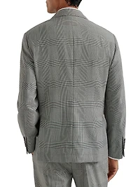 Super 150s Virgin Wool Prince of Wales Jacket