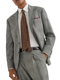 Super 150s Virgin Wool Prince of Wales Jacket