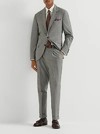 Super 150s Virgin Wool Prince of Wales Jacket