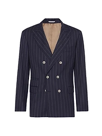 One and a Half Breasted Blazer Super 150s Virgin Wool