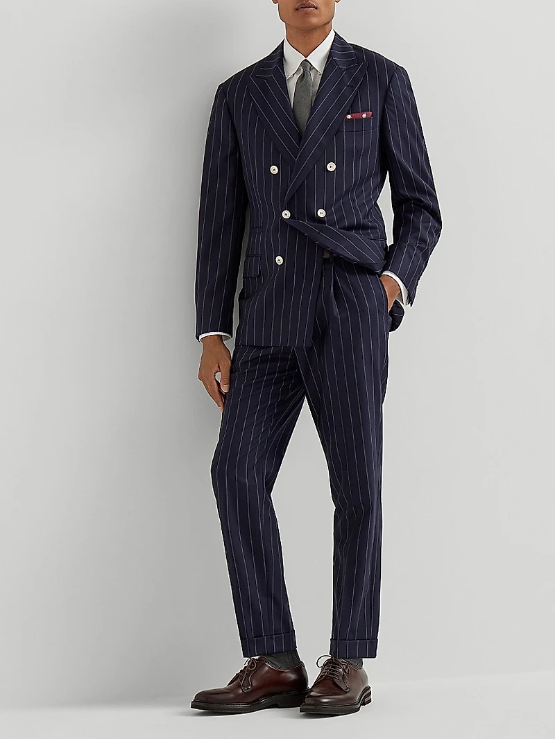 One and a Half Breasted Blazer Super 150s Virgin Wool