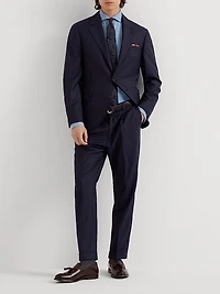 Virgin Wool Chalk Stripe Batavia Blazer