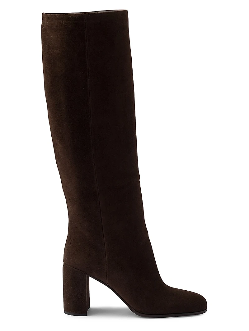 Heeled Suede Boots