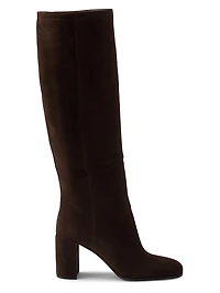 Heeled Suede Boots