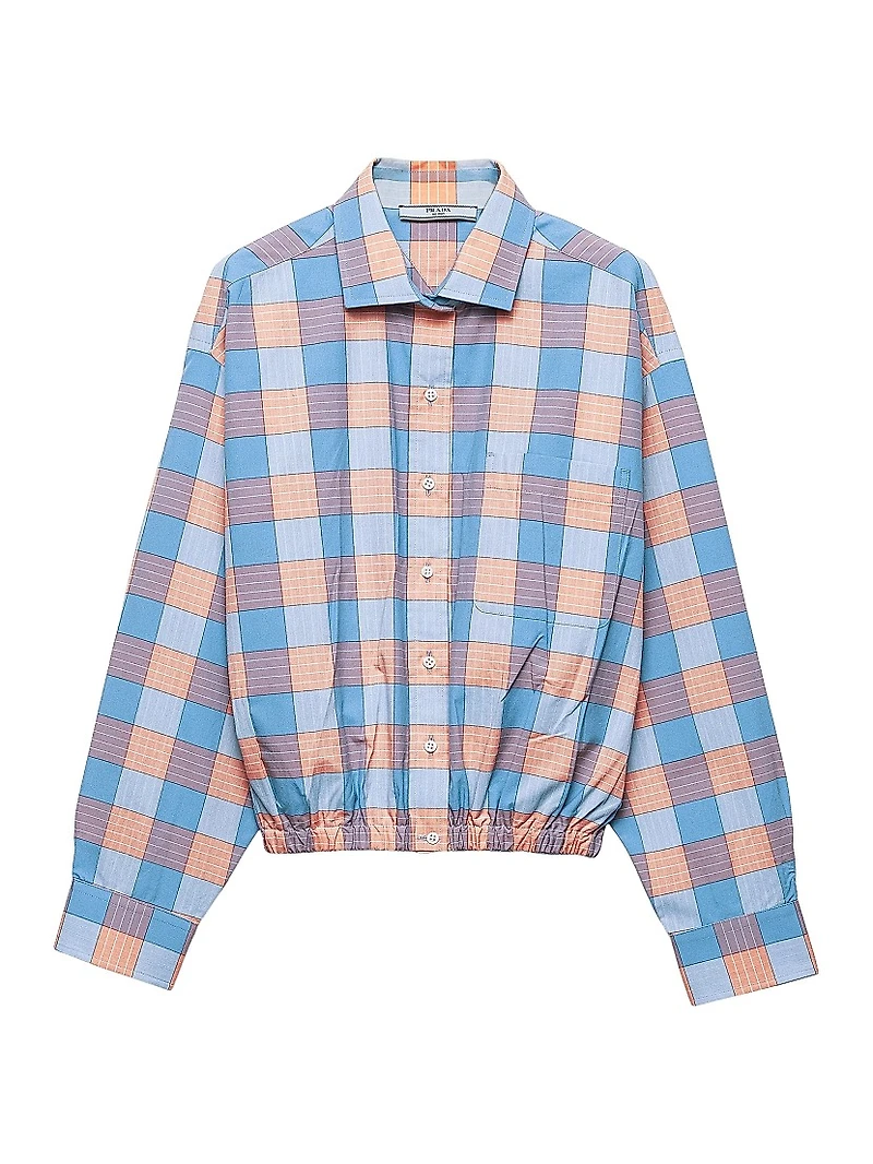 Checked Poplin Shirt