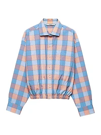Checked Poplin Shirt