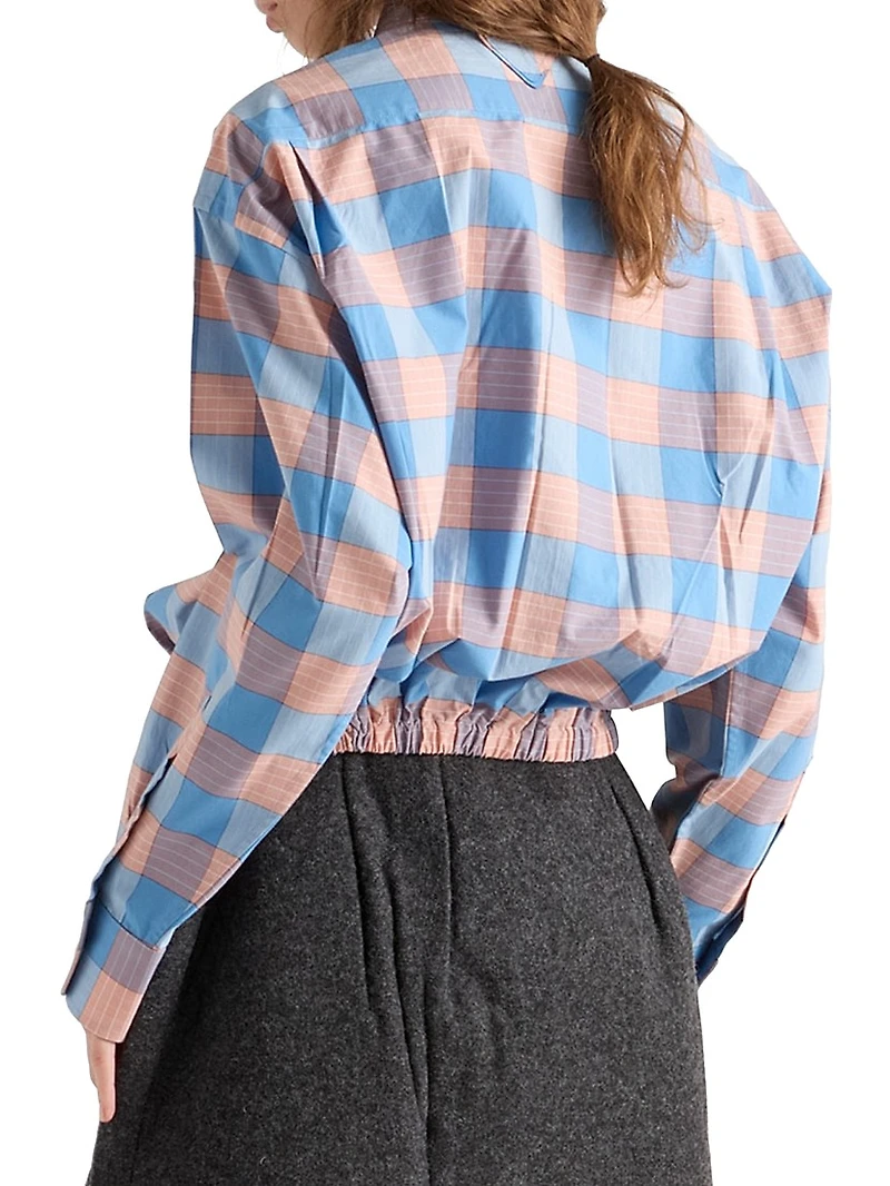 Checked Poplin Shirt