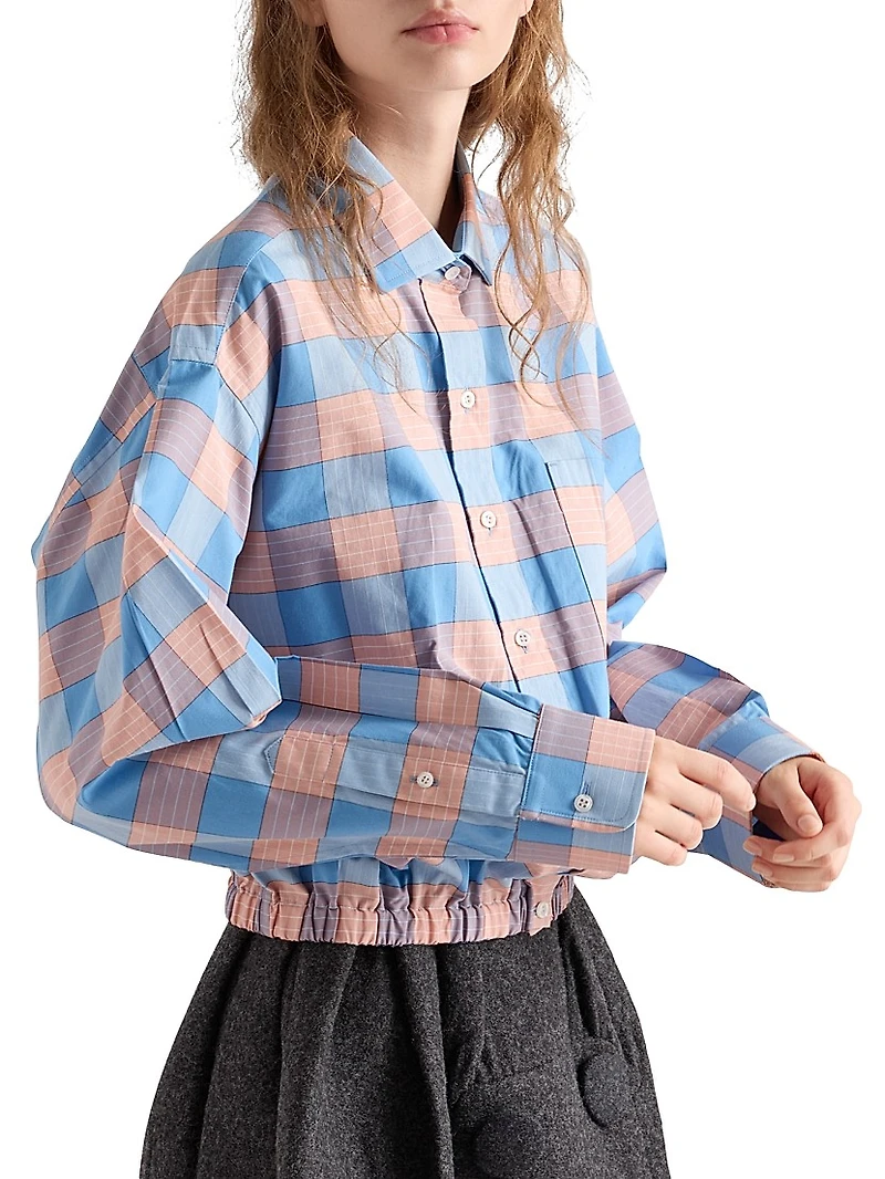 Checked Poplin Shirt