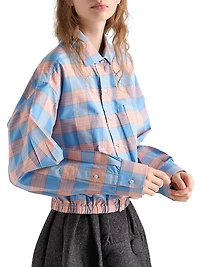 Checked Poplin Shirt