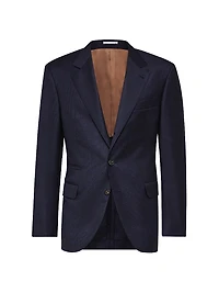Virgin Wool Prince of Wales Blazer